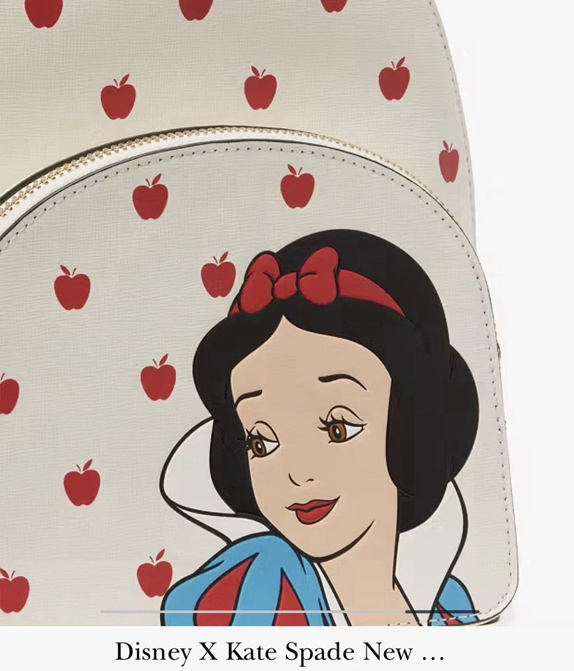 NUEVO MINI MOCHILA PEQUEÑA BOLSO MONEDERO CREMA PARKS KATE SPADE BLANCO NIEVE Foto 3 de 4
