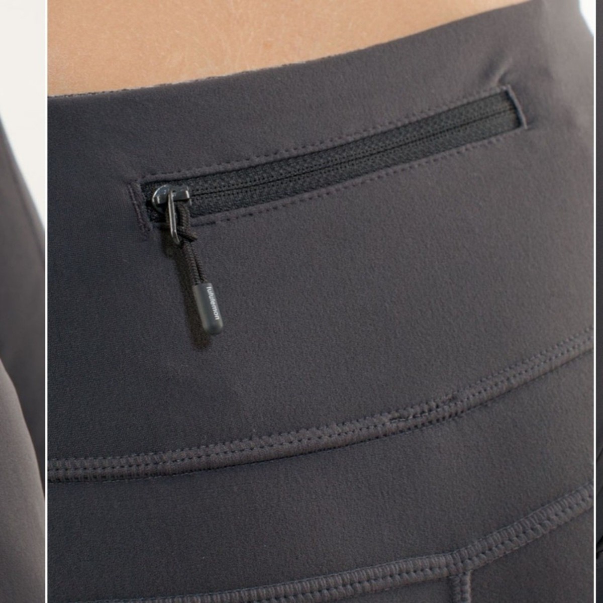 Lululemon Run: Free Pant Coal / Heathered Coal 2 View 2