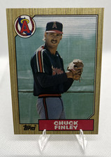 Chuck Finley #446 (RC) - 1987 Topps - California Angels 👼🔥