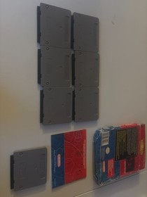 READ Nintendo Virtual Boy console lot with 7 games NEEDS RIBBON CABLES REPLACED