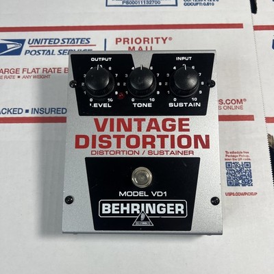 Behringer Vd1 Vintage Distortion Effector Electric Guitar Effecter - SAME DAY