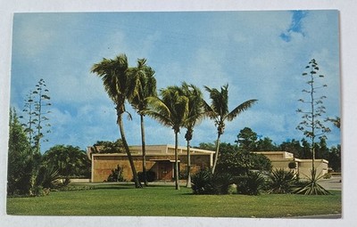 Vintage Postcard ~ University of Miami Lowe Art Gallery~ Coral Gables Florida FL