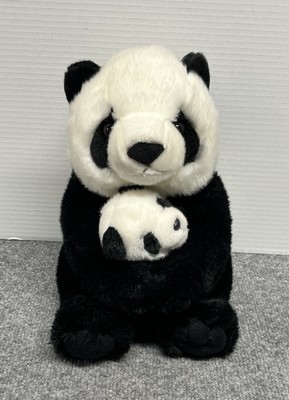 Aurora Miyoni Panda with Cub 12'' Plush Stuffed Animal