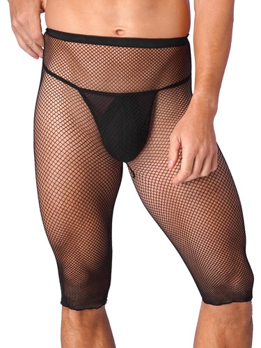 Herren Strümpfe Ölfuß Strumpfhose Nachtwäsche Pantyhose Kompression transparent Mesh - Bild 26 von 35