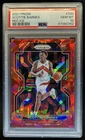 2021-22 Panini Prizm Scottie Barnes RC Red Ice Rookie #320 Raptors PSA 10