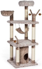 Prevue Large Multi-Level Cat Tree Tower Condo Scratching Post Furniture 61"