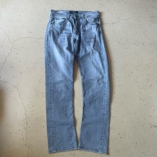 Replay Grover Mens Small 30x32 Light Black Wash Straight fit 573 Clouds Jeans