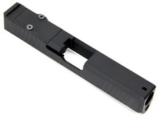 Lfa Slide For Glock 19 Gen3 Rmr Cut In Black Cerakote With Cover Plate