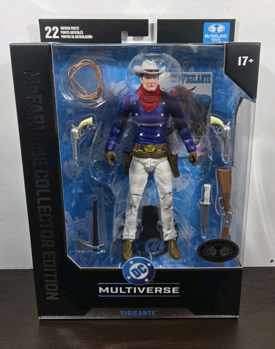DCマルチバース ビジランテ　VIGILANTE 56 最新 McFarlane DC Multiverse Collectors Ed#56 Vigilante PLATINUM CHASE