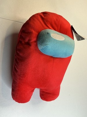 Among Us Red Crewmate Plush Stuffed Toy Jay Franco 2023 NWT Polyester Tag
