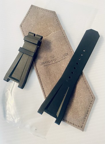 Girard Perregaux, Strap G.P. Absolvent, 26 mm x 18 mm, Gummiband, wie neu - Bild 8 von 10