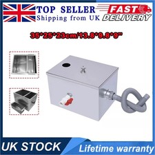 Commercial Grease Trap Interceptor Waste Fat Filter Restaurant Stainless Steel