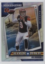 2021 Panini Rookies & Stars Airborne Silver Prizm Joe Burrow #AB-12 1fa0