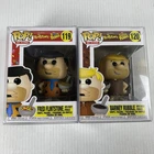 Funko Pop Set of 2 Ad Icons Fred Flintstone #119 & Barney Rubble #120