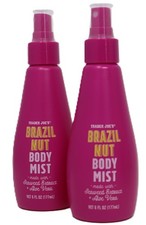 x2 Trader Joe  s Brazil Nut Body Mist 6 oz Aloe Vera  Seaweed Extract Spray New
