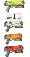 Electric Water Gun  1 Set  Of Two  Color One Green And One White