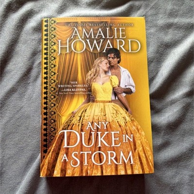Any Duke in a Storm Paperback by Amalie Howard, Sourcebooks Casablanca, Regency 