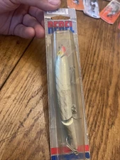 rebel lure minnow jointed Silver Blueback J3003S approx 5" pradco New In Pk Gry