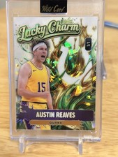 2026 Wild Card Splat Lucky Charm Austin Reaves 1/1 Star Cracked Ice Lakers 🔥🍀