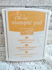 Stampin' Up  Apricot Appeal" Ink Pad Brand New Sealed for Crafting Stamp Pad