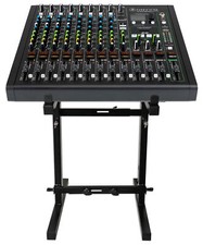 Mezclador analógico de 12 canales Mackie ONYX12 multipista USB/3 bandas ecualizador + Bluetooth + soporte