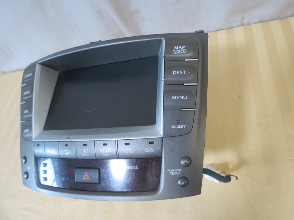 06-08 Lexus is250 is350 Radio Climate Media GPS Screen 86111-53050 462200-1442 Foto 2 de 4