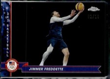 2024 Topps Chrome U.S. Olympics #116 Jimmer Fredette Black Refractor #/10