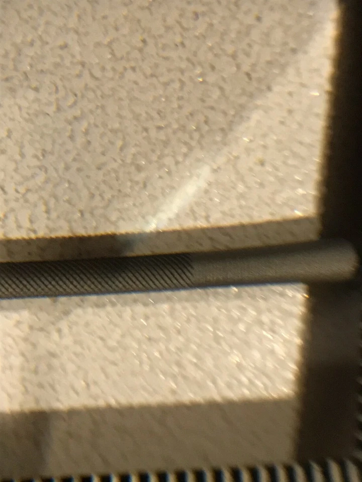 6-1/2" Die Sinker's Riffler File, Style 9, 2 Cut, New Vallorbe-Glardon-Nicholson - Image 2 of 4