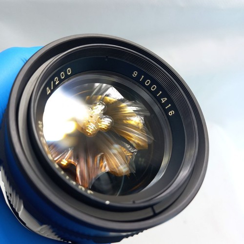 Near MINT! Jupiter 21M f/4 200mm M42 USSR Lens Portrait Telephoto Original Set - Picture 2 of 24