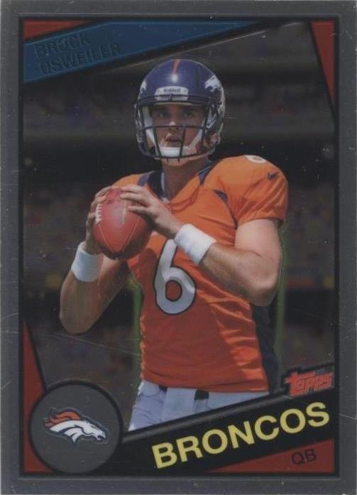 2012 Topps Chrome Brock Osweiler #9 - 1 of 2