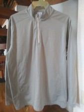 Columbia Sportswear Company Mens Size XL Gray Pullover Outdoors 1/4 Zip Up EUC.