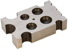 EuroTool Flat Designer Dapping Block | DAP-114.00 | Jewelry Metal Art Craft