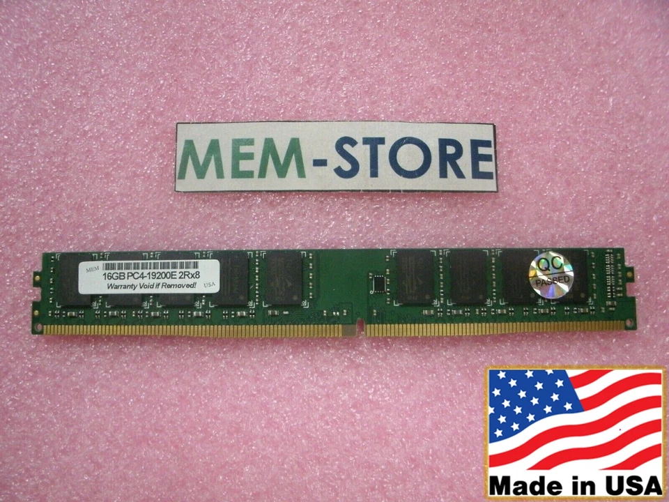 16GB DDR4-2400MHz VLP ECC UDIMM RAM for Super MicroCloud SYS-5039MS-H12TRF - Image 2 of 4