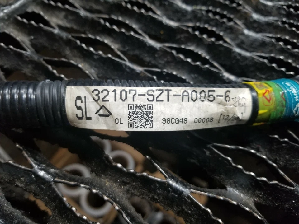 Arnés de cables de carrocería interior izquierda para conductor de piso Honda CR-Z 11 12 13 14 15 FABRICANTE DE EQUIPOS ORIGINALES Foto 2 de 4