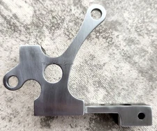 Lightweight Tattoo Machine Steel Frame Precision Cut Solid Piece Forward Builder