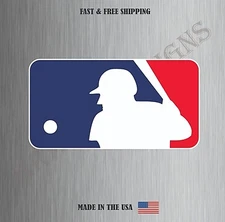 MLB Major League Baseball Logo Vinyl Sticker Decal Car Garage Bumper Laptop Bike