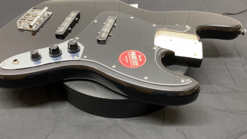 Fender Squier Jazz J Bass FULLY LOADED BODY Black Bass Guitar | eBay