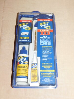 TETRA MODERN SPORTING RIFLE GUN CLEANING KIT NEW .22 .223/5.56mm