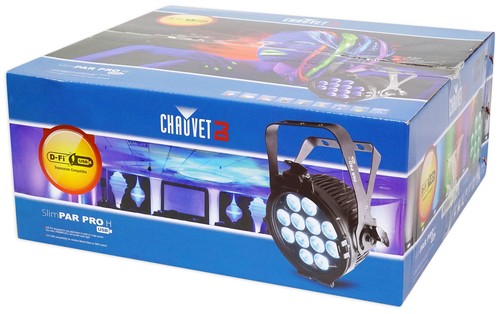 (4) Chauvet DJ SlimPar Pro H USB D-Fi RGBAW Wash Lights+Bag+Controller+Cables - Picture 7 of 10