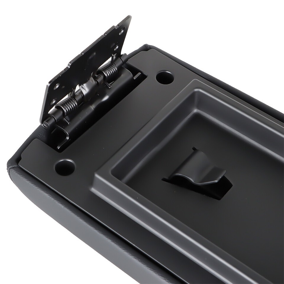 Black Armrest Center Console Lid Cover for 2013-2019 Ford Flex FA8Z Black Armrest Center Console Lid Cover for 2013-2019 Ford Flex FA8Z