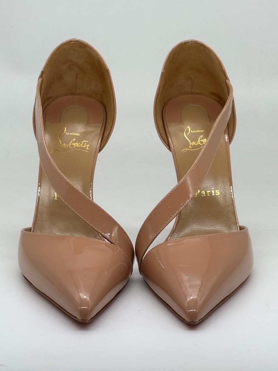Christian Louboutin ルブタン パンプス ASTRID 100 Cristian Louboutin Astrid Asymmetric Black Pump Shoes Heels
