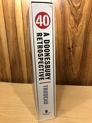40: A DOONESBURY RETROSPECTIVE massive book in slipcase 695 pages