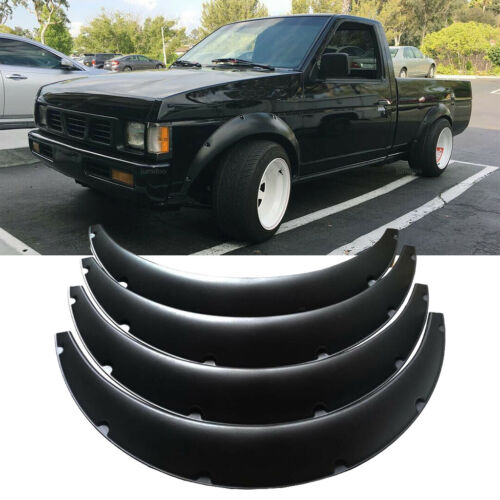 For Nissan D21 Hardbody Fender Flares Flexible Wide Body Kit Wheel