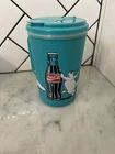 Vintage 1996 Coca-Cola Polar Bear Insulated Aladdin Drink Mug Cup With Lid