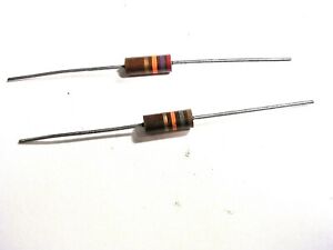 10 Lot Of Vintage Ohmite Carbon Composition Resistors 20K ohm 1/4 watt  N.O.S.