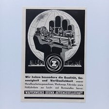 1941 Waffenwerke Brünn Maschinenbau Werkzeug...