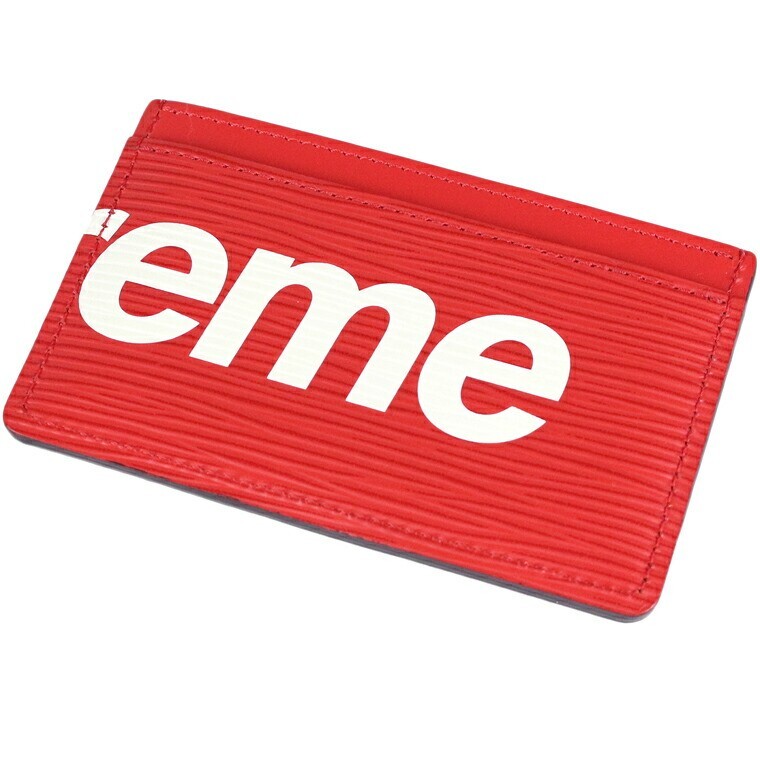 Louis Vuitton x Supreme Epi Porte Carte Simple Card Holder