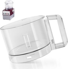 For Robot Coupe R2 Replacement 112203 Food Processor 3 Quart Clear Cutter Bowl