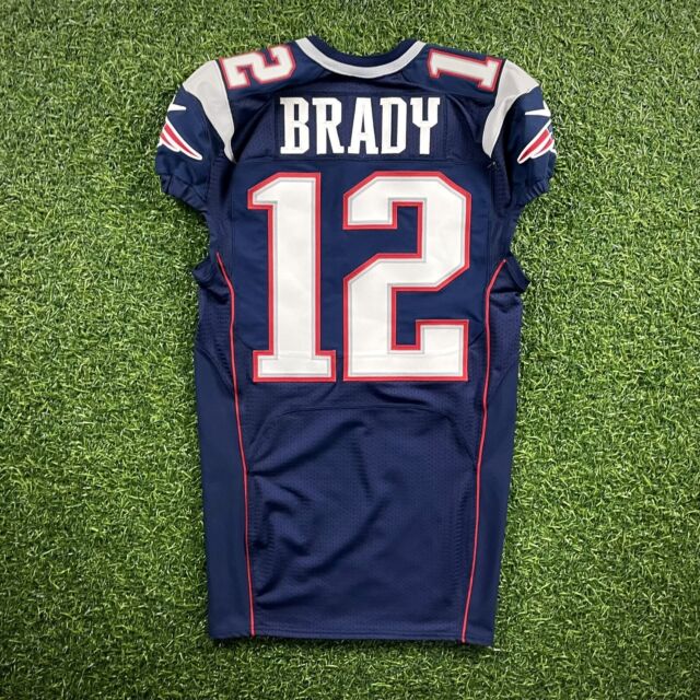 2014 Nike NFL Authentic Pro Model Jersey New England Patriots Tom Brady 42 L-BK
