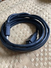 6 ft IEEE-1394A Firewire 400 6-Pin Male to 4-Pin Male Cord Data DV Black